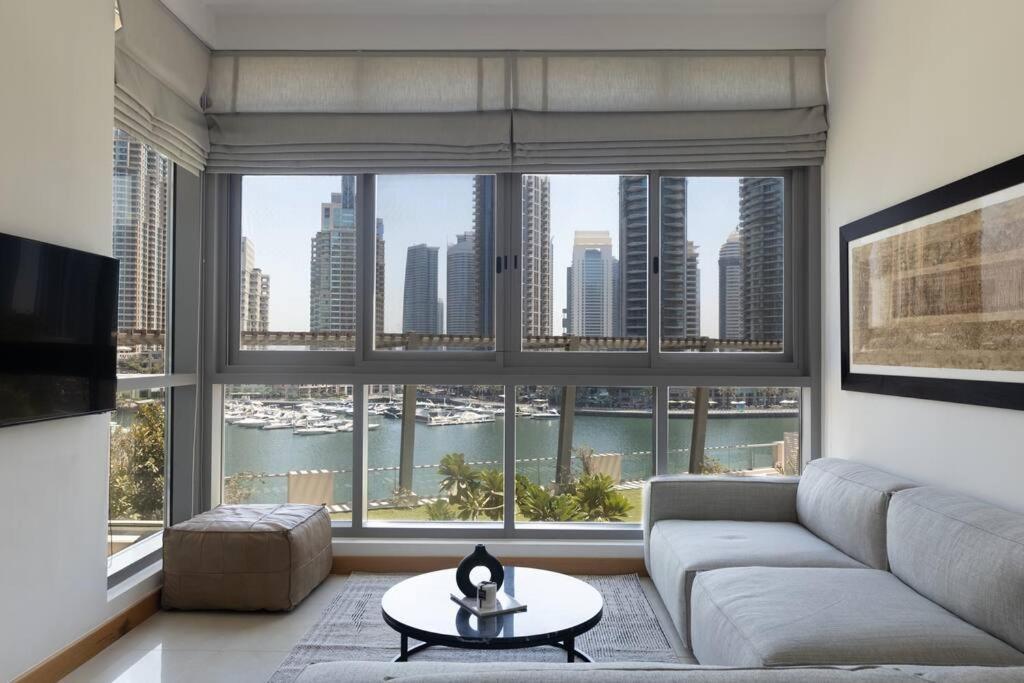 Dubai Marina, Two Bedrooms Apartment With Full Marina View Екстер'єр фото